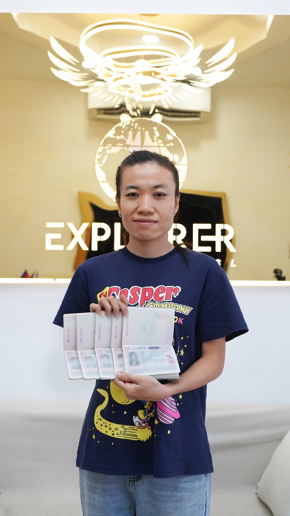 Multiple visas secured
