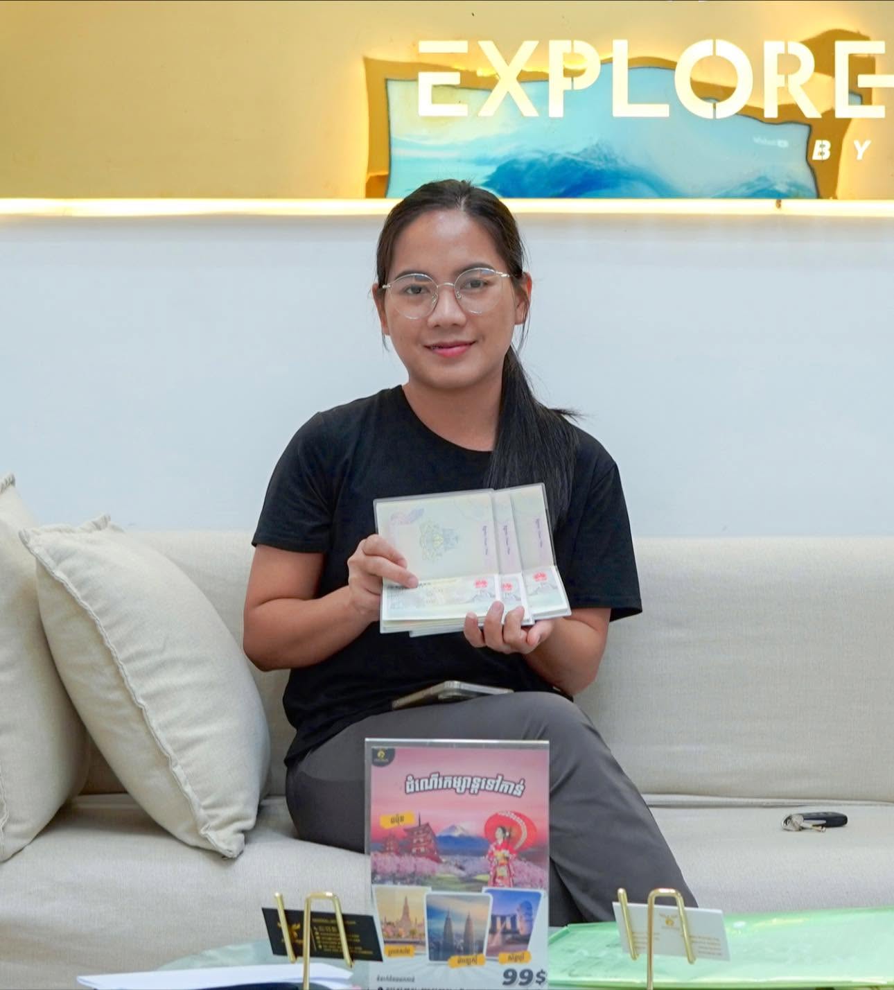 Travel documents ready